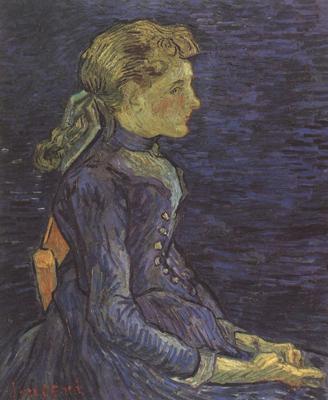 Vincent Van Gogh Portrait of Adeline Ravoux (nn04)